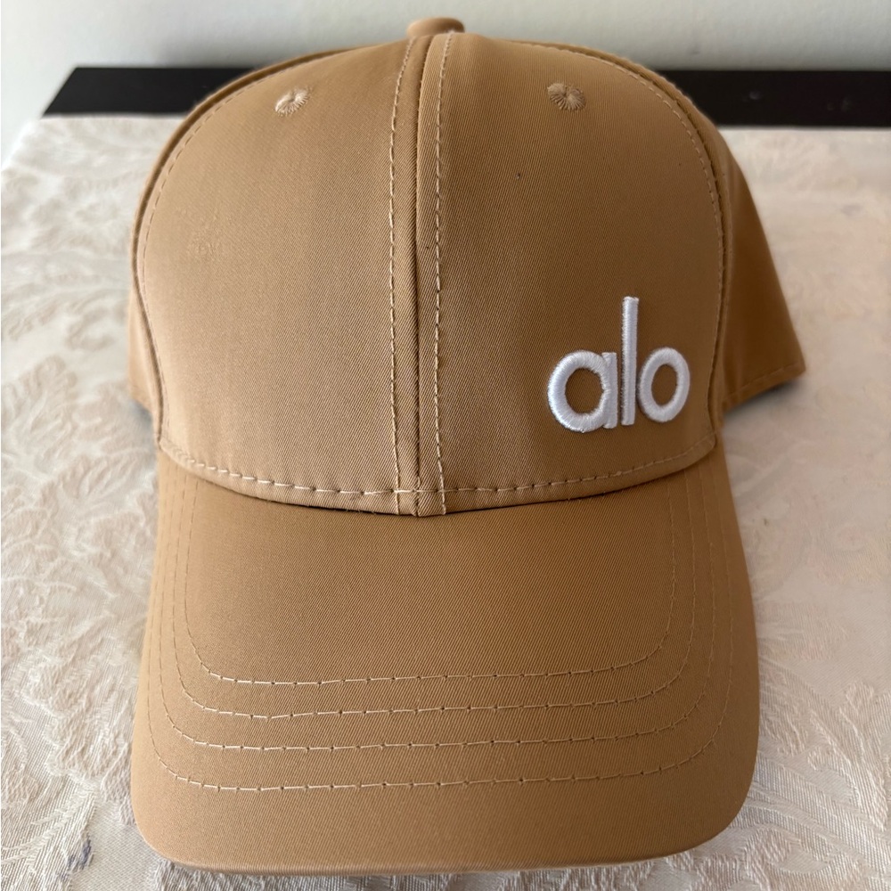 Unbranded brand New. Unisex Yoga tan and white Cap - Picture 5 of 9